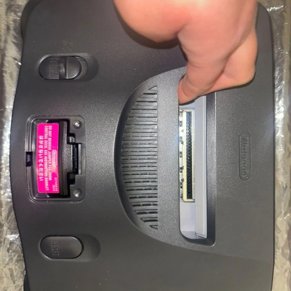 Nintendo 64 with Controllers & Adapter